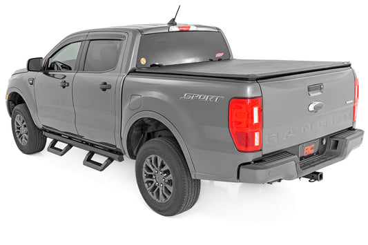 SRX2 Adjustable Aluminum Steps Ford Ranger 2WD/4WD (2019-2026) Rough Country-1