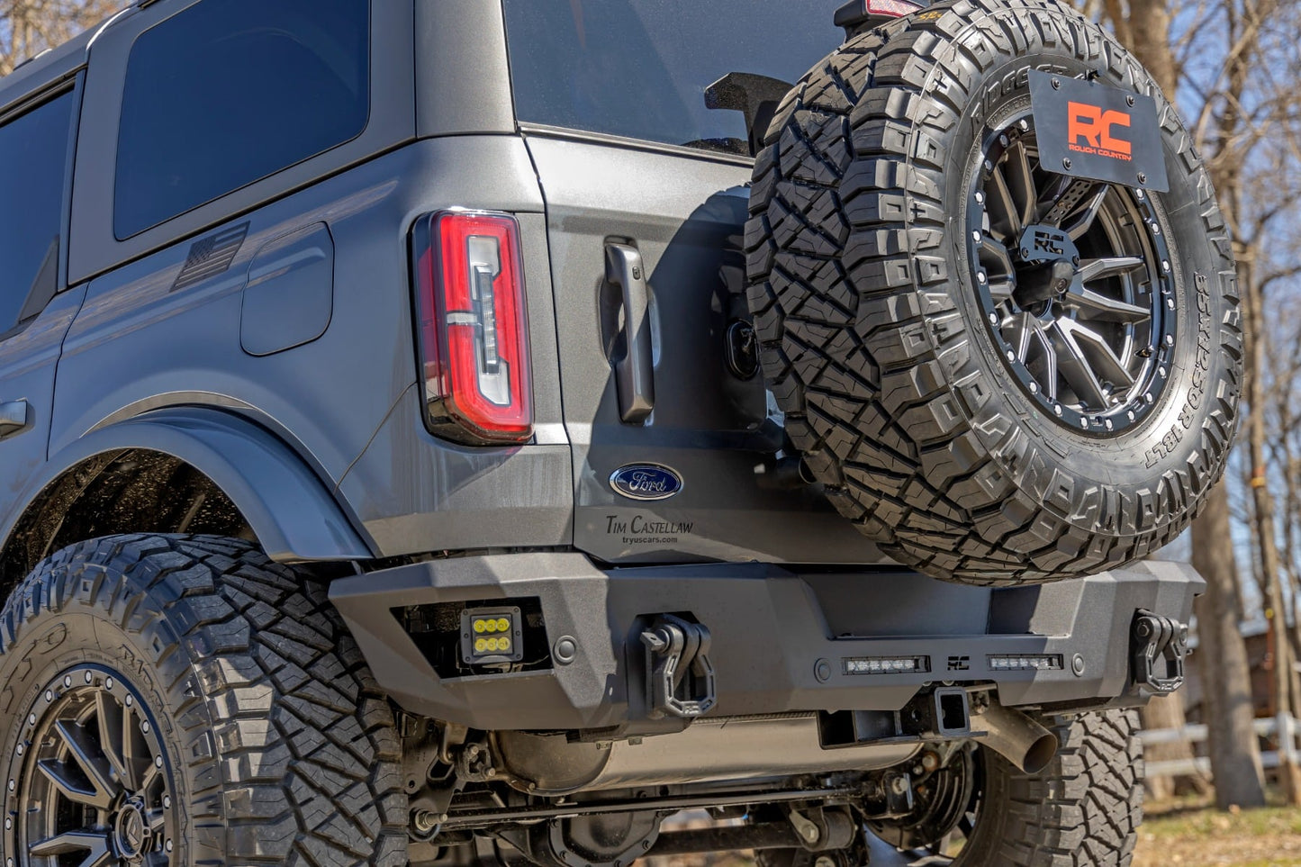 Rear Bumper Ford Bronco 4WD (2021-2025) Rough Country-5