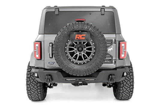 Rear Bumper Black Series LED 6 Inch Pair Slim Line - Ford Bronco (21-25) Rough Country-1