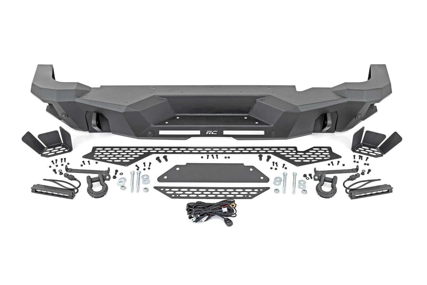 Rear Bumper Black Series LED 6 Inch Pair Slim Line - Ford Bronco (21-25) Rough Country-4