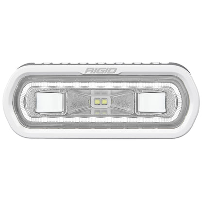 SR-L Series Marine Spreader Pod 2 Wire Surface Mount White With Halo Rigid Industries-2