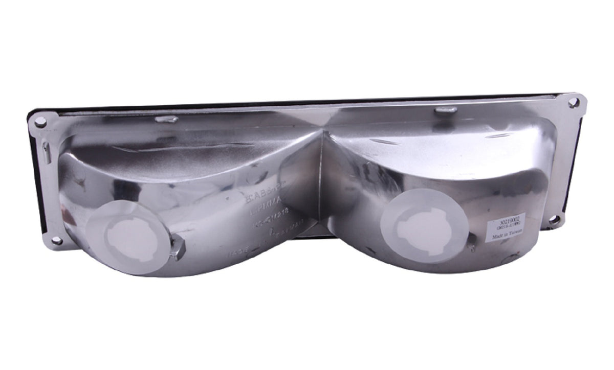 Euro Black Housing Pair Chevy/GMC Trucks/SUVs 1988-2000 AnzoUSA-1