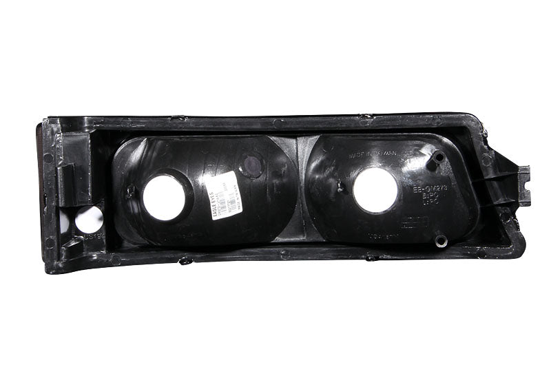 Euro Clear Lens Black Housing Pair Chevrolet Avalanche 1500/Avalanche/Avalanche Silverado 2500 2003-2006, Chevrolet Silverado 1500/1500 HD/2500 HD/3500 2003-2007 AnzoUSA-1