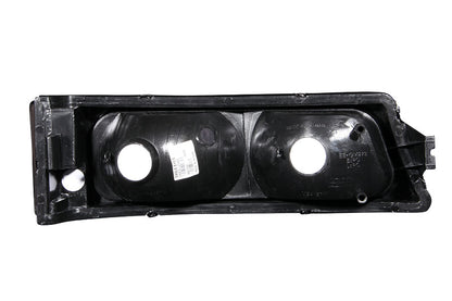 Euro Clear Lens Black Housing Pair Chevrolet Avalanche 1500/Avalanche/Avalanche Silverado 2500 2003-2006, Chevrolet Silverado 1500/1500 HD/2500 HD/3500 2003-2007 AnzoUSA-1