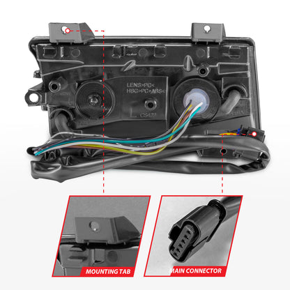 Turn Signal Light Assembly Chrome Housing Smoke Lens Sequential Signal Pair For High Configured, LED Type Jeep Gladiator 2020-2025, Jeep Wrangler 2018-2025 AnzoUSA-4
