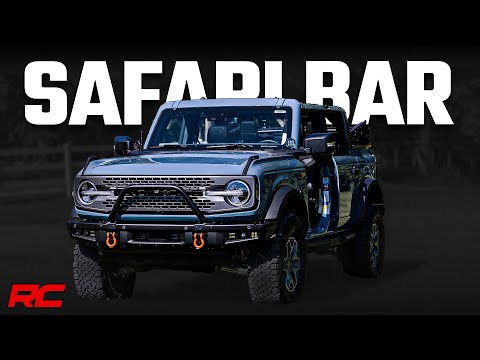 Rough Country Safari Bar OE Modular Steel Ford Bronco 4WD (21-23) Rough Country