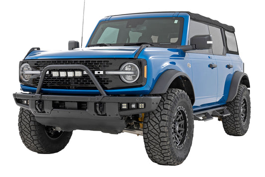 Safari Bar 3 Inch OSRAM (Quad) Wide OE Modular Steel Ford Bronco (21-25) Rough Country-1