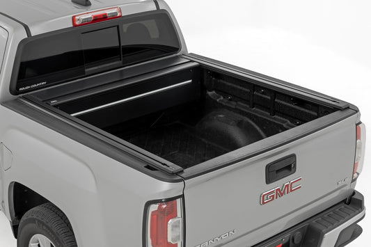 Powered Retractable Bed Cover 5 Foot Bed Chevy/GMC Canyon/Colorado (15-26) Rough Country-1