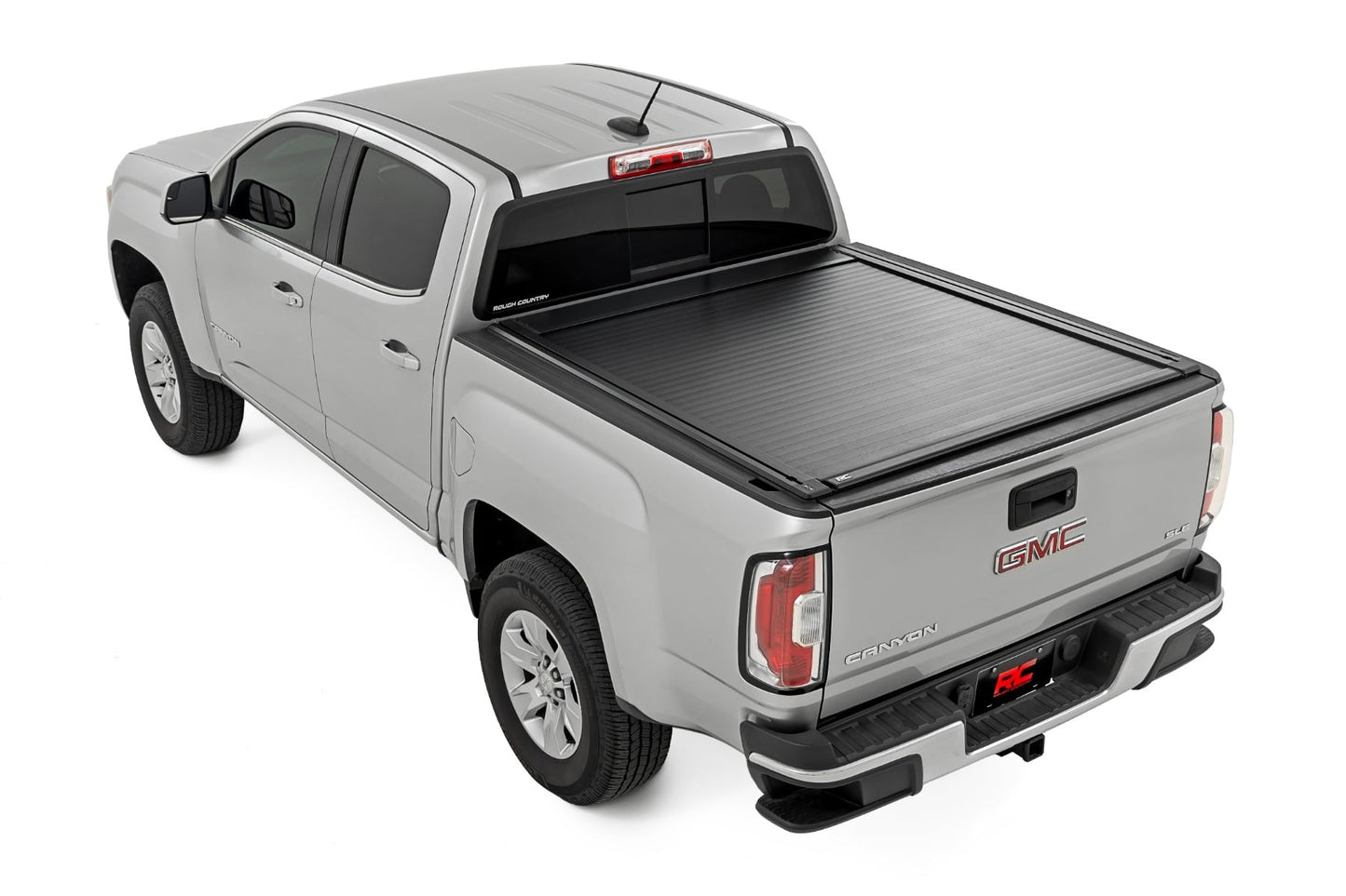 Powered Retractable Bed Cover 5 Foot Bed Chevy/GMC Canyon/Colorado (15-26) Rough Country-2
