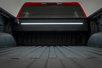 Powered Retractable Bed Cover 5 Foot 10 Inch Bed Chevy/GMC Sierra 1500 (19-26)/Silverado 1500 (19-26) Rough Country-4