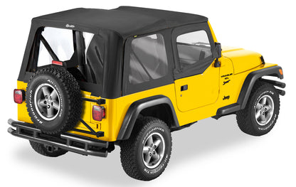 Replace-A-Top for OEM Hardware For Jeep 1997-2002 Wrangler TJ Clear Door Skins Included Bestop-3