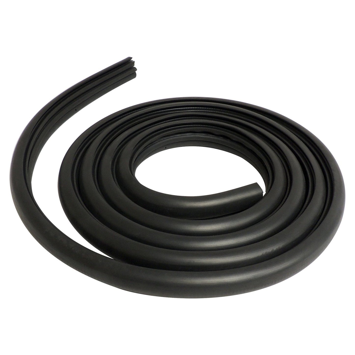 Rear Door Weatherstrip for 2008-12 Jeep KK Liberty, Black Rubber, Left or Right Crown Automotive