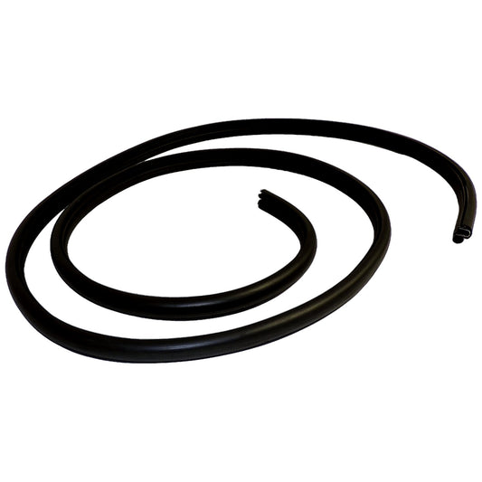 Rear Door Weatherstrip for 2008-12 Jeep KK Liberty, Black Rubber, Left or Right Crown Automotive-1