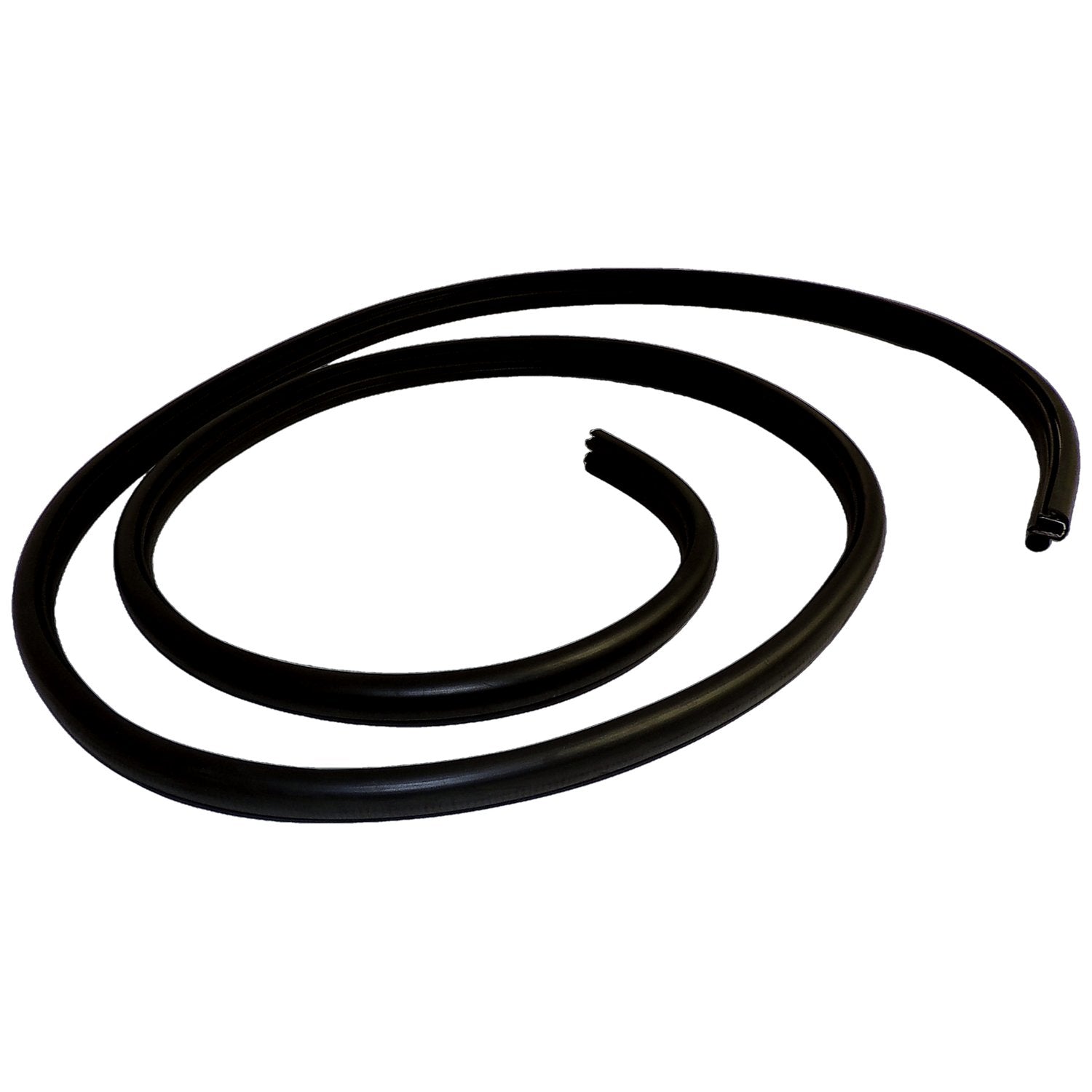 Rear Door Weatherstrip for 2008-12 Jeep KK Liberty, Black Rubber, Left or Right Crown Automotive-1