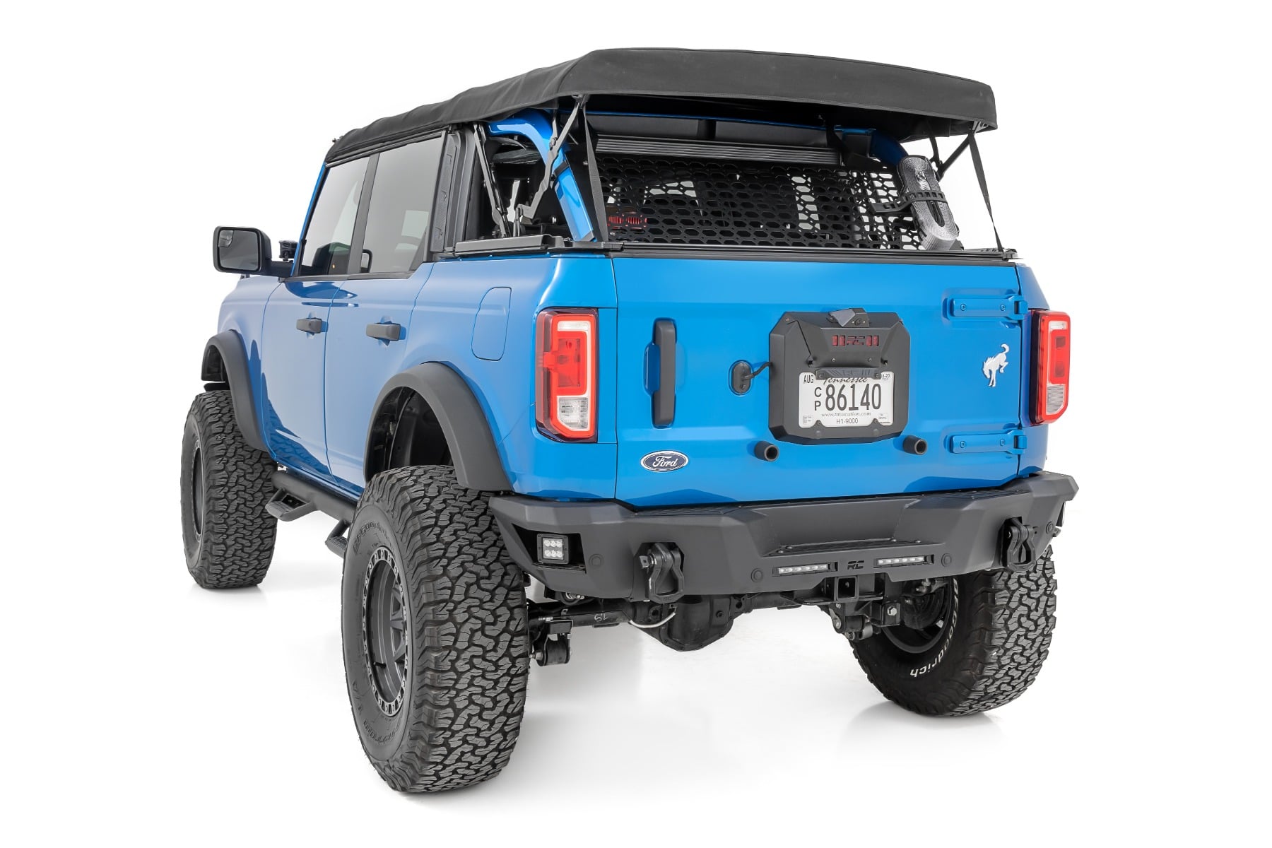 Molle Mounting Panel Rear Ford Bronco 4WD (2021-2025) Rough Country-2