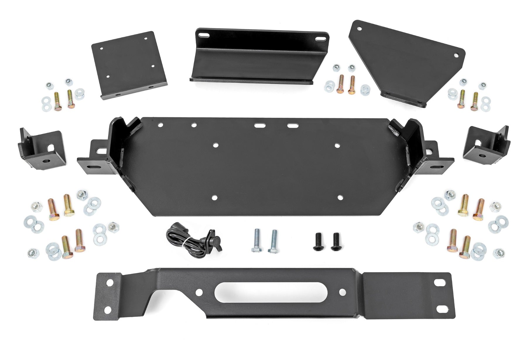 Hidden Winch Mount PRO12000S Ford F-250/F-350 Super Duty 2WD/4WD (20-22) Rough Country-1