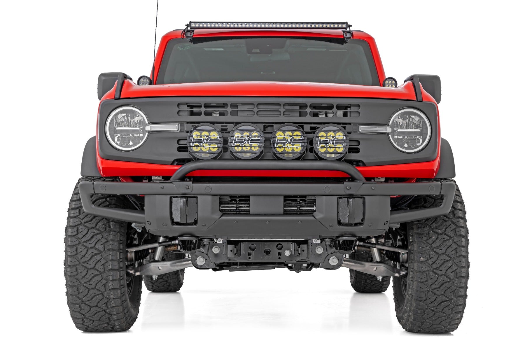 Light Bar Mount OE Modular Steel Ford Bronco 4WD (2021-2025) Rough Country-3
