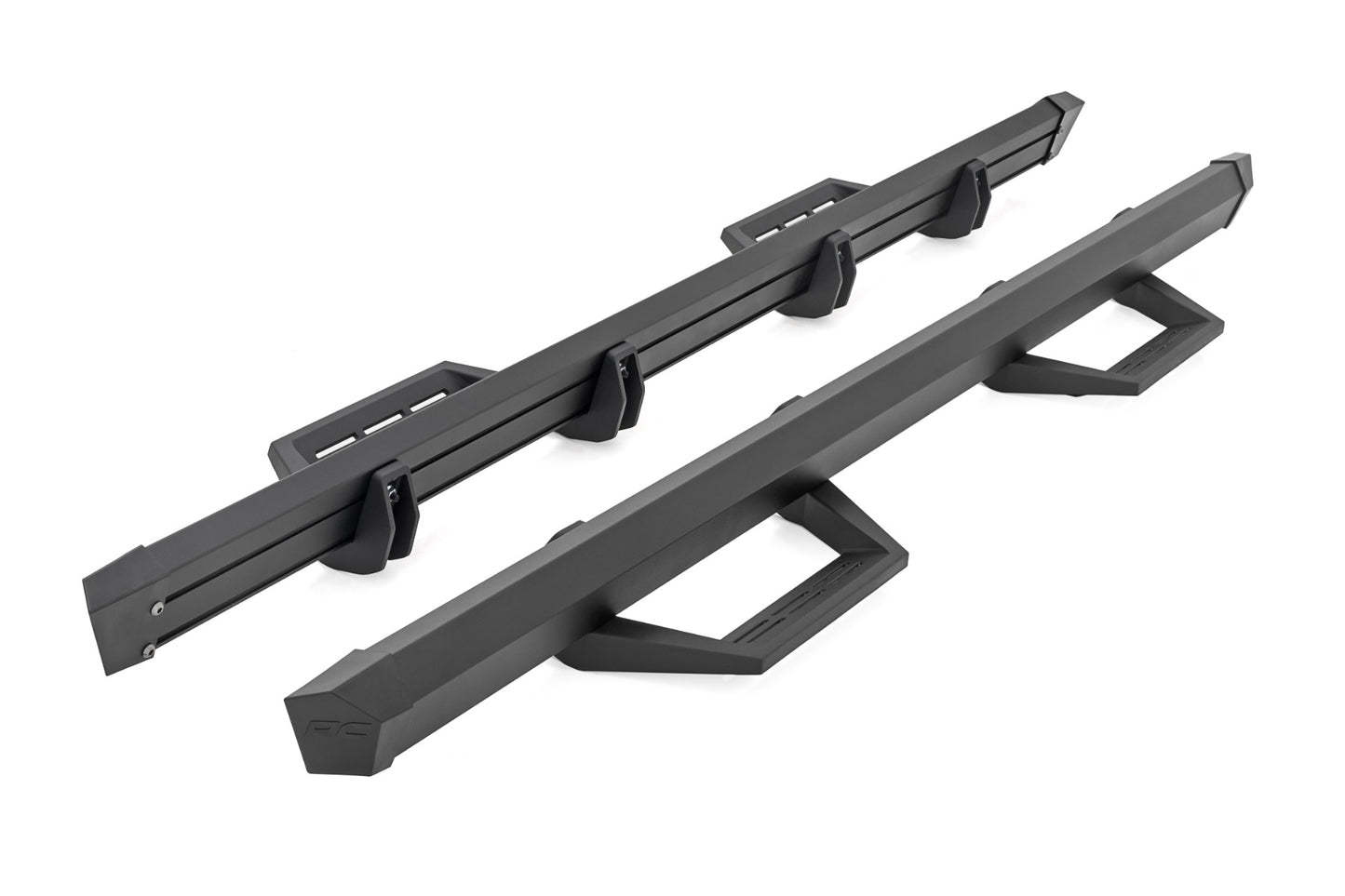 SRL2 Adj Aluminum Step Crew Cab Ford F-150/Lightning/F-250/F-350/Raptor (15-26) Rough Country-4
