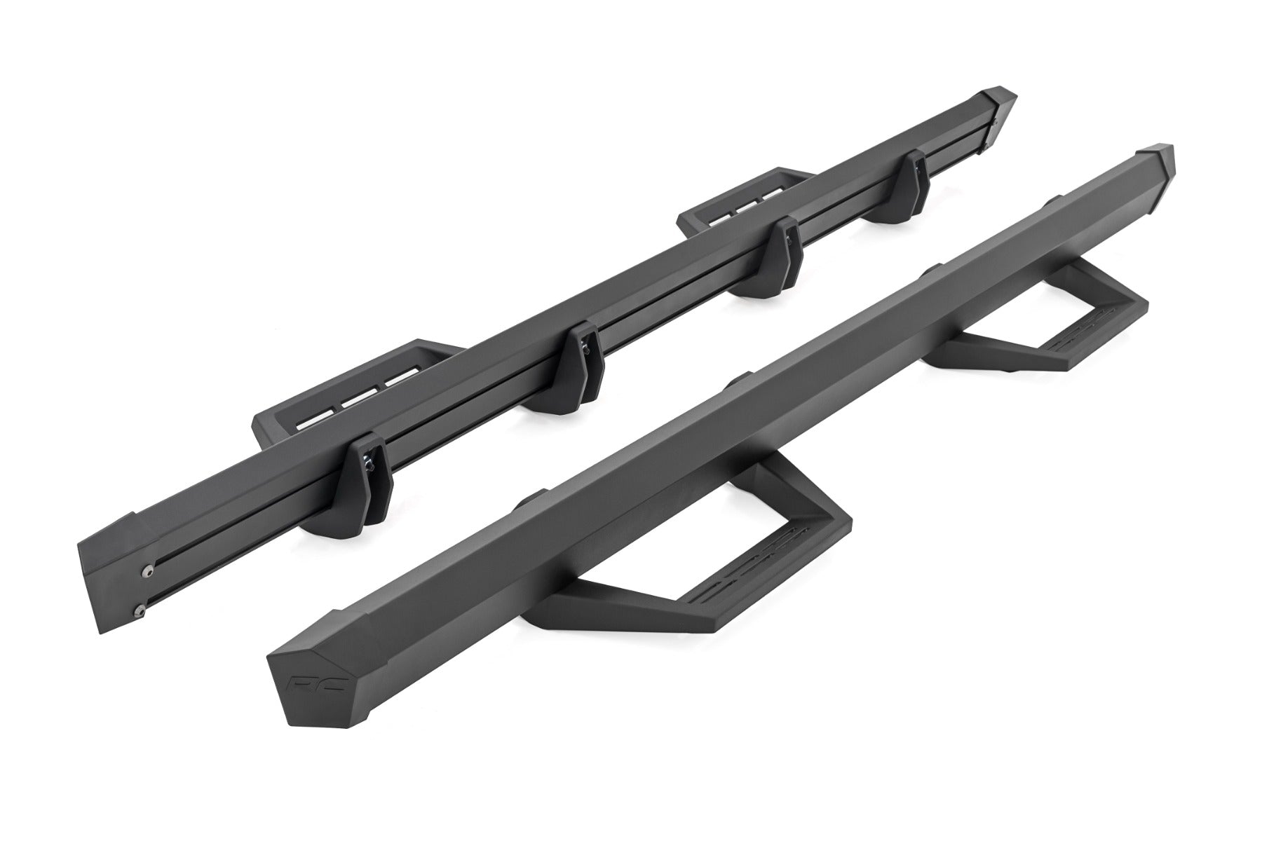 SRL2 Adj Aluminum Step Crew Cab Ford F-150/Lightning/F-250/F-350/Raptor (15-26) Rough Country-4