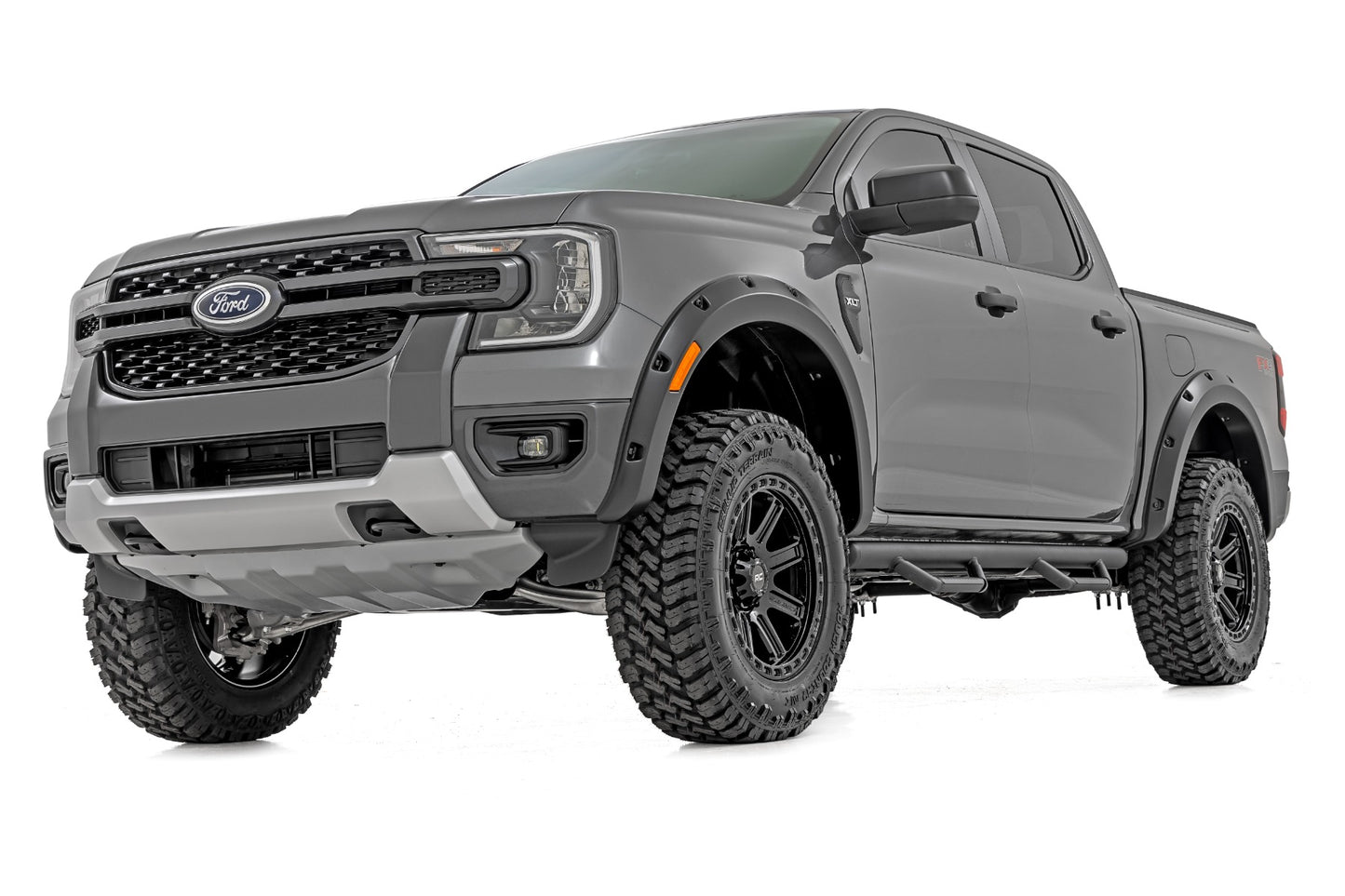 3 Inch Lift Kit N3 Struts Ford Ranger 4WD (2024-2025) Rough Country-1
