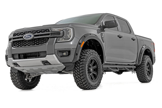 3 Inch Lift Kit N3 Struts Ford Ranger 4WD (2024-2025) Rough Country-1