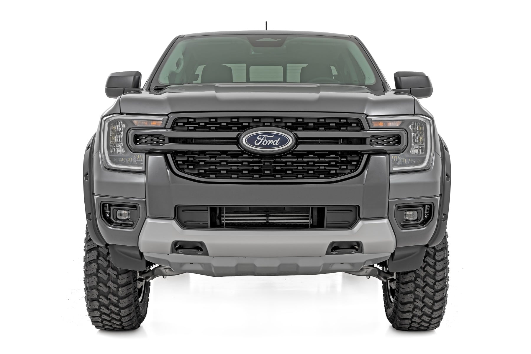 3 Inch Lift Kit N3 Struts Ford Ranger 4WD (2024-2025) Rough Country-2