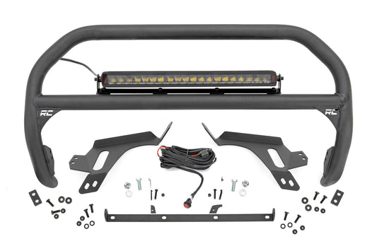 Nudge Bar w/ Tow Hooks Spectrum Series LED Ford Bronco Sport 4WD (21-24) Rough Country