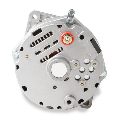 1-Wire Alternator 140 Amp Natural Finish Fits 1971-1986 GM Single V-Belt Mr Gasket-4