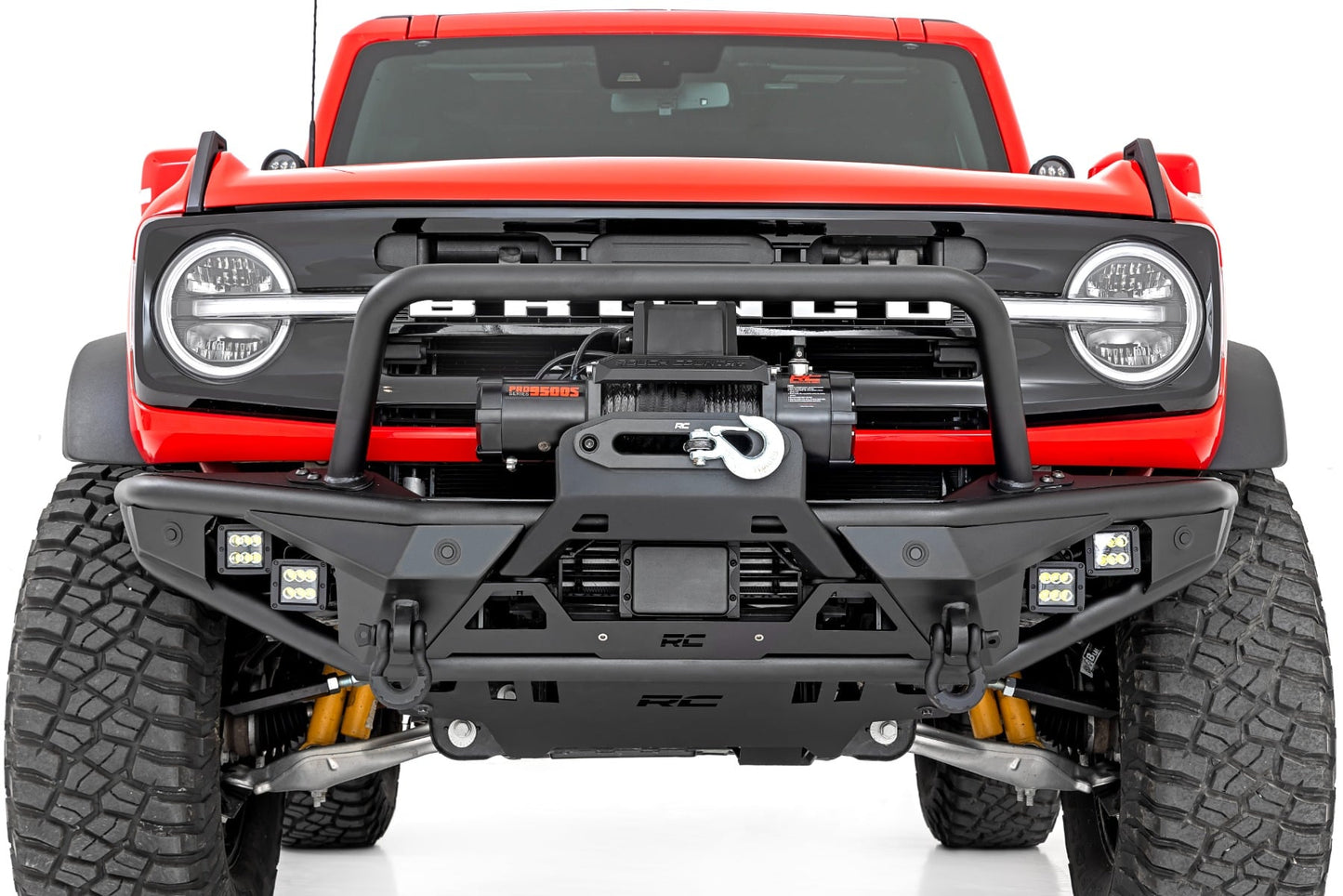 Front Bumper Tubular Ford Bronco 4WD (2021-2025) Rough Country-2