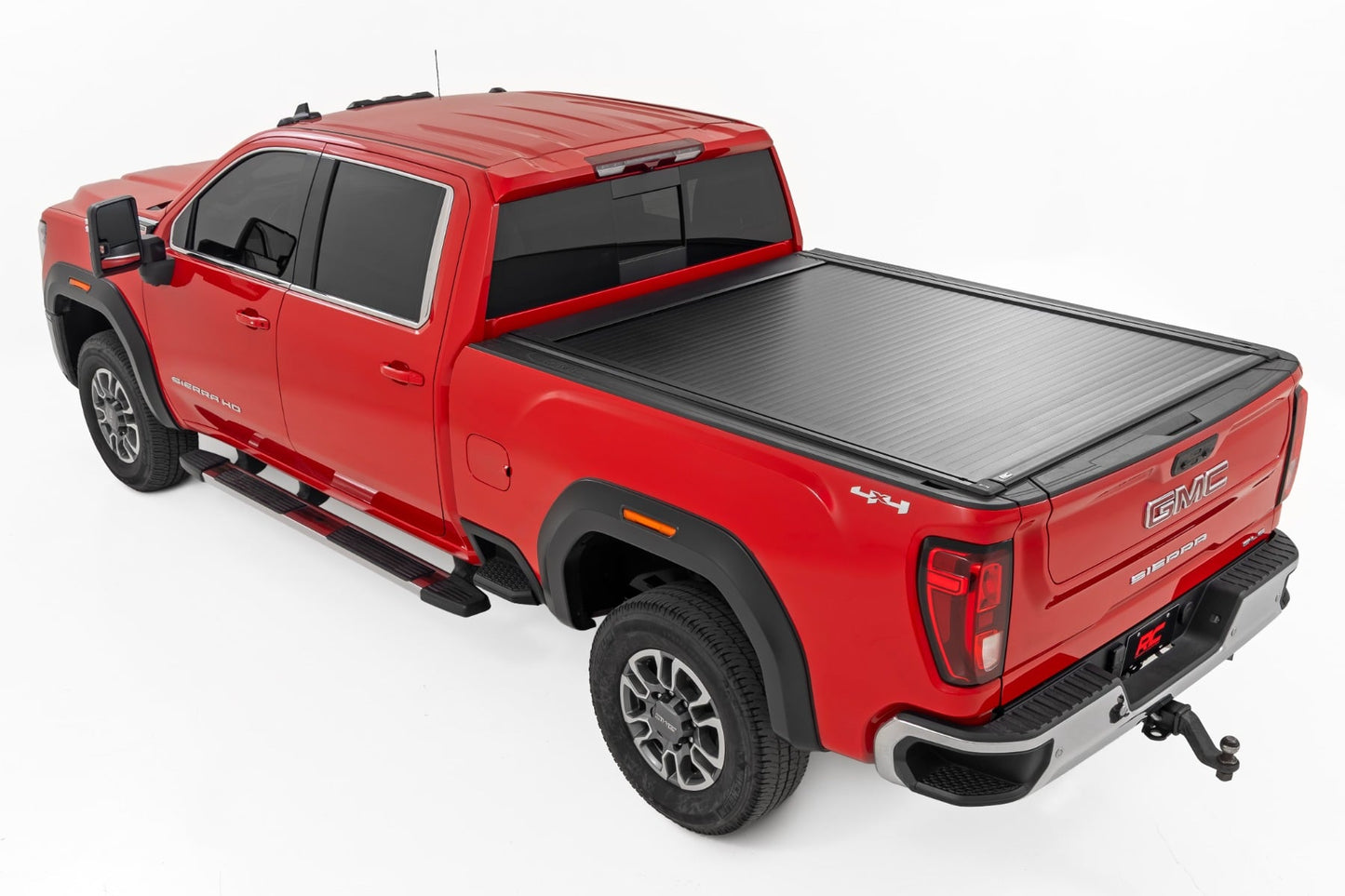 Powered Retractable Bed Cover 6 Foot 9 Inch Bed Silverado/Sierra 2500HD/3500HD (20-26) Rough Country-2