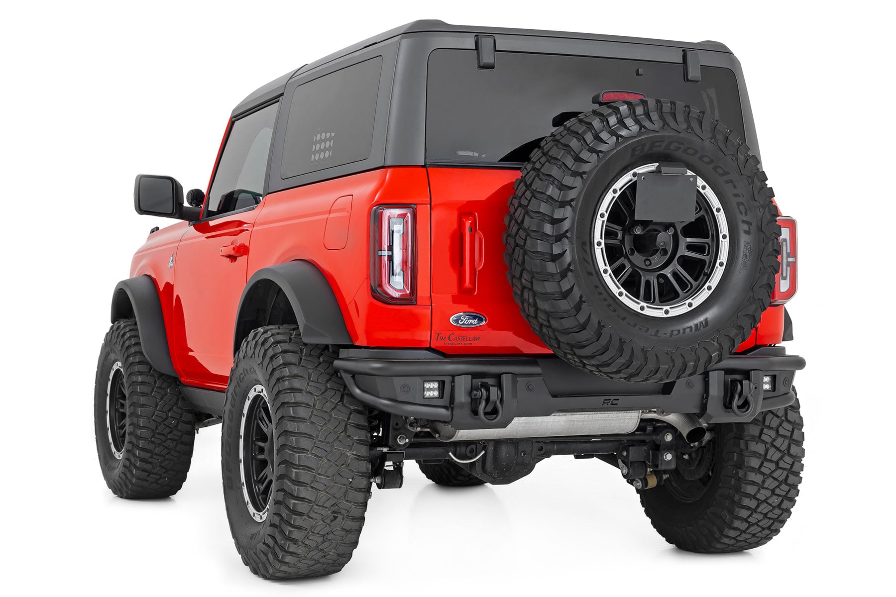 Rear Bumper Tubular Ford Bronco 4WD (2021-2025) Rough Country-1