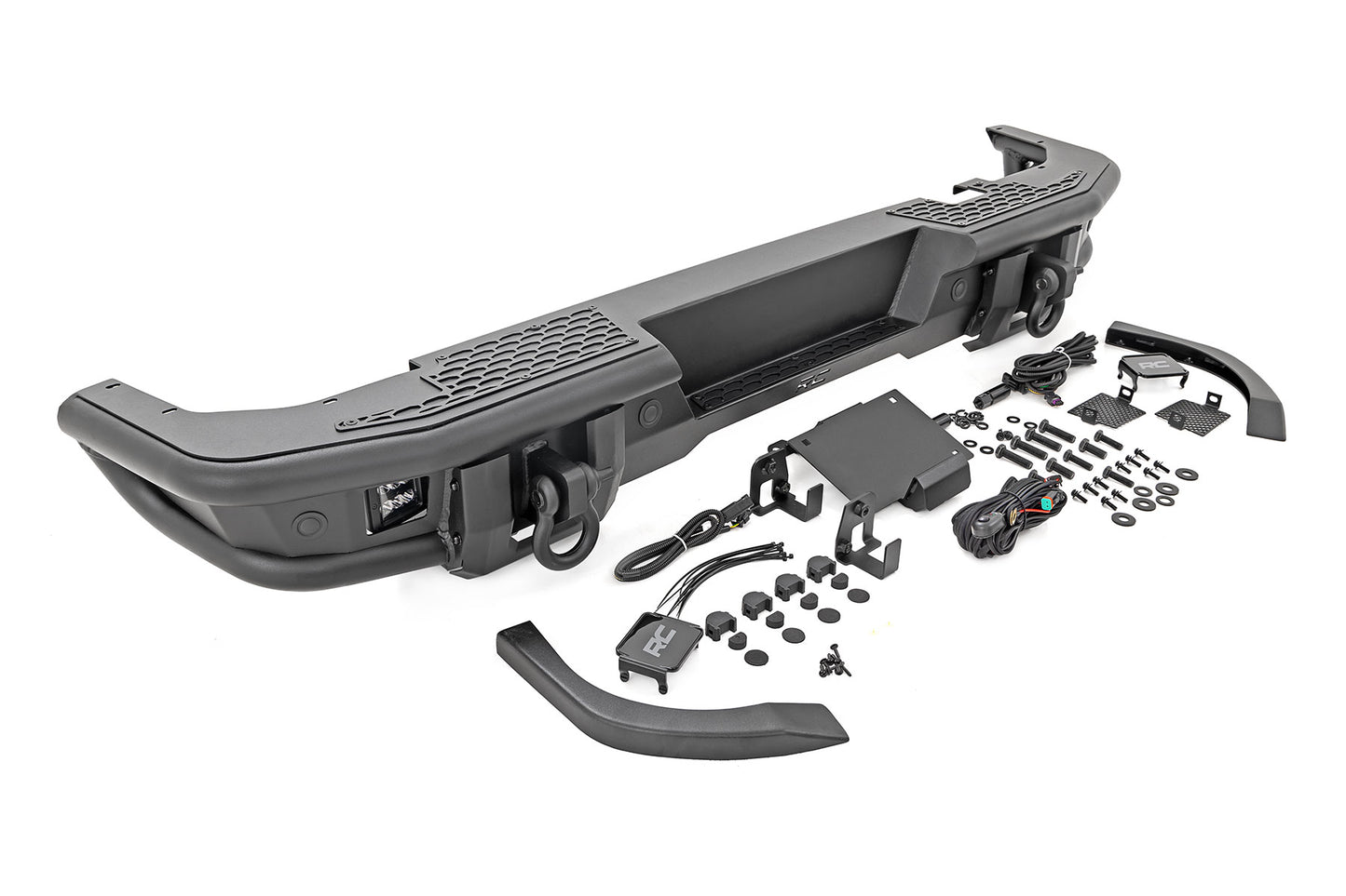 Rear Bumper Tubular Ford Bronco 4WD (2021-2025) Rough Country-2