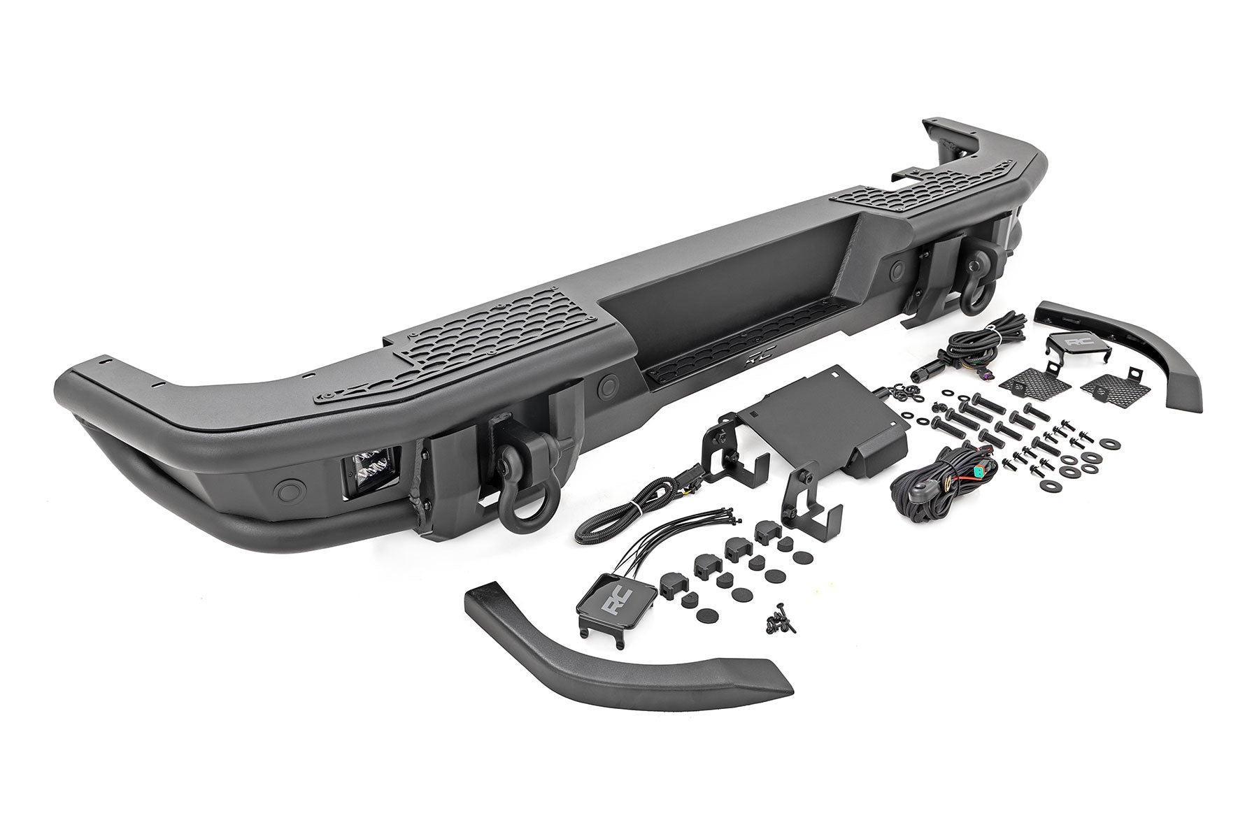 Rear Bumper Tubular Ford Bronco 4WD (2021-2025) Rough Country-2