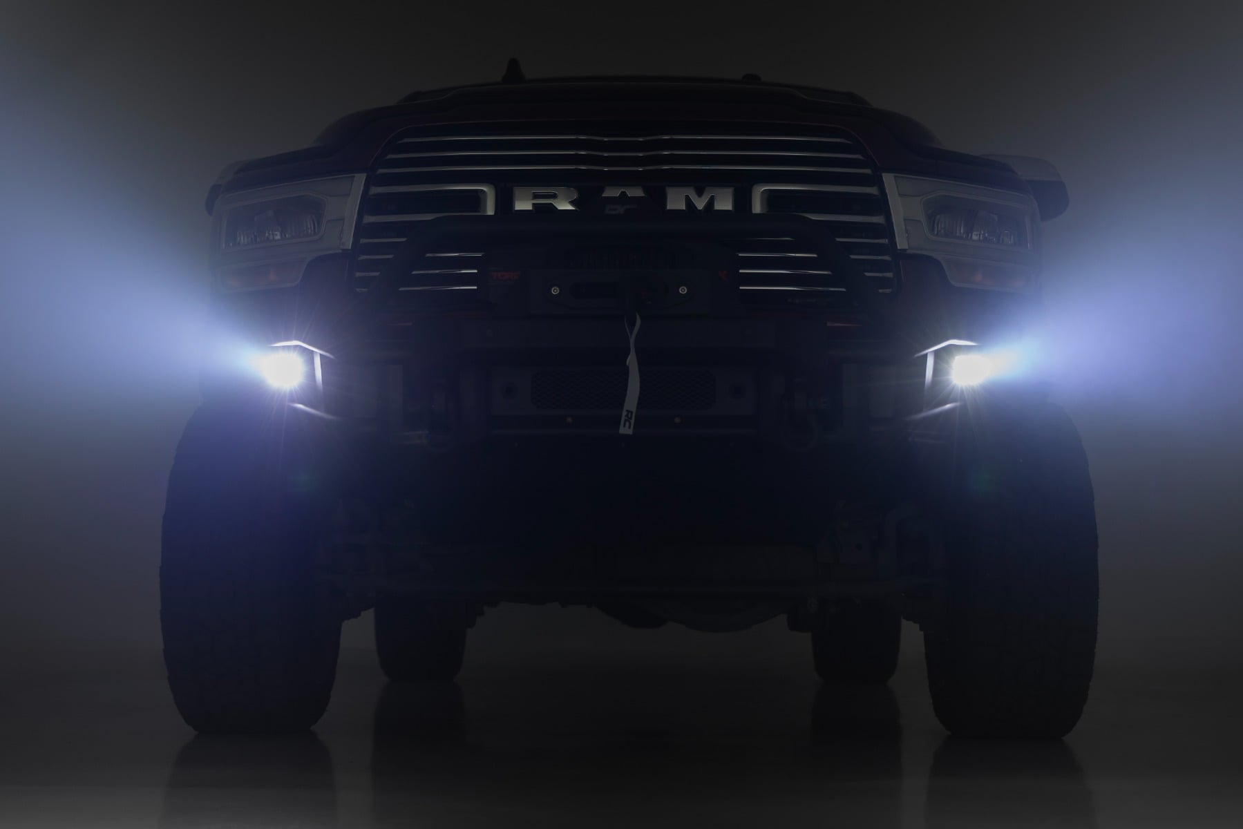 Front Bumper Tubular Ram 2500/3500 2WD/4WD (2019-2026) Rough Country-2