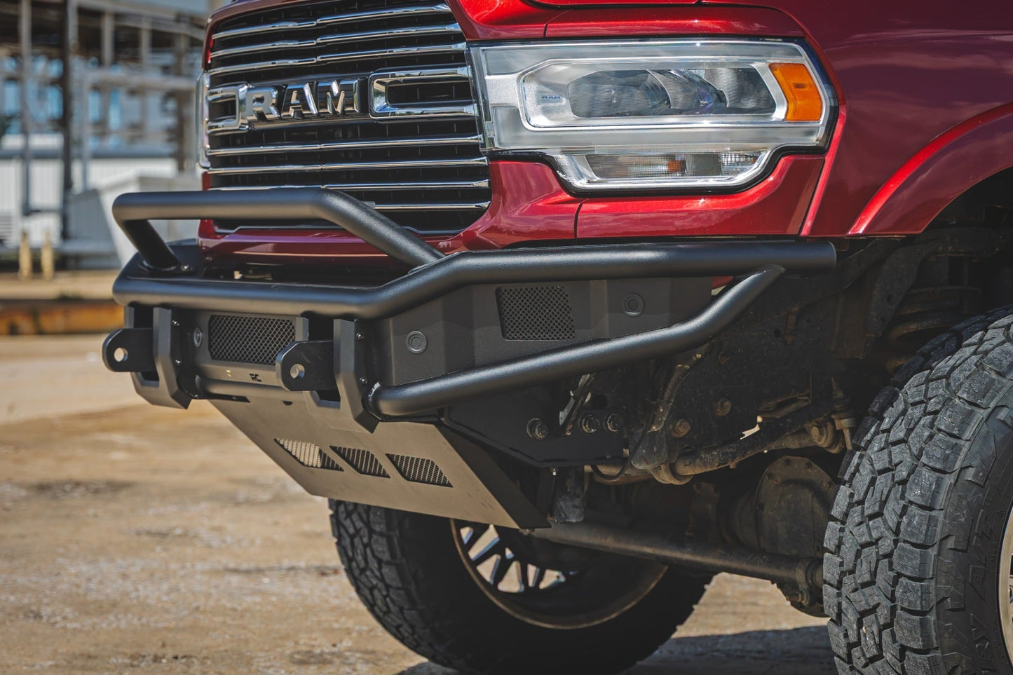 Front Bumper Tubular Ram 2500/3500 2WD/4WD (2019-2026) Rough Country-5