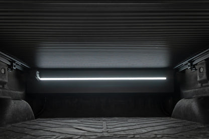 Powered Retractable Bed Cover 5 Foot 9 Inch Bed Silverado/Sierra 1500 (14-18 & Classic) Rough Country-3