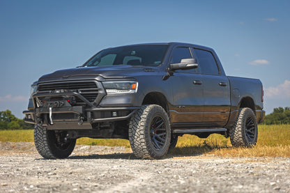 Front Bumper Tubular Winch Mount Ram 1500 2WD/4WD (2019-2024) Rough Country-5
