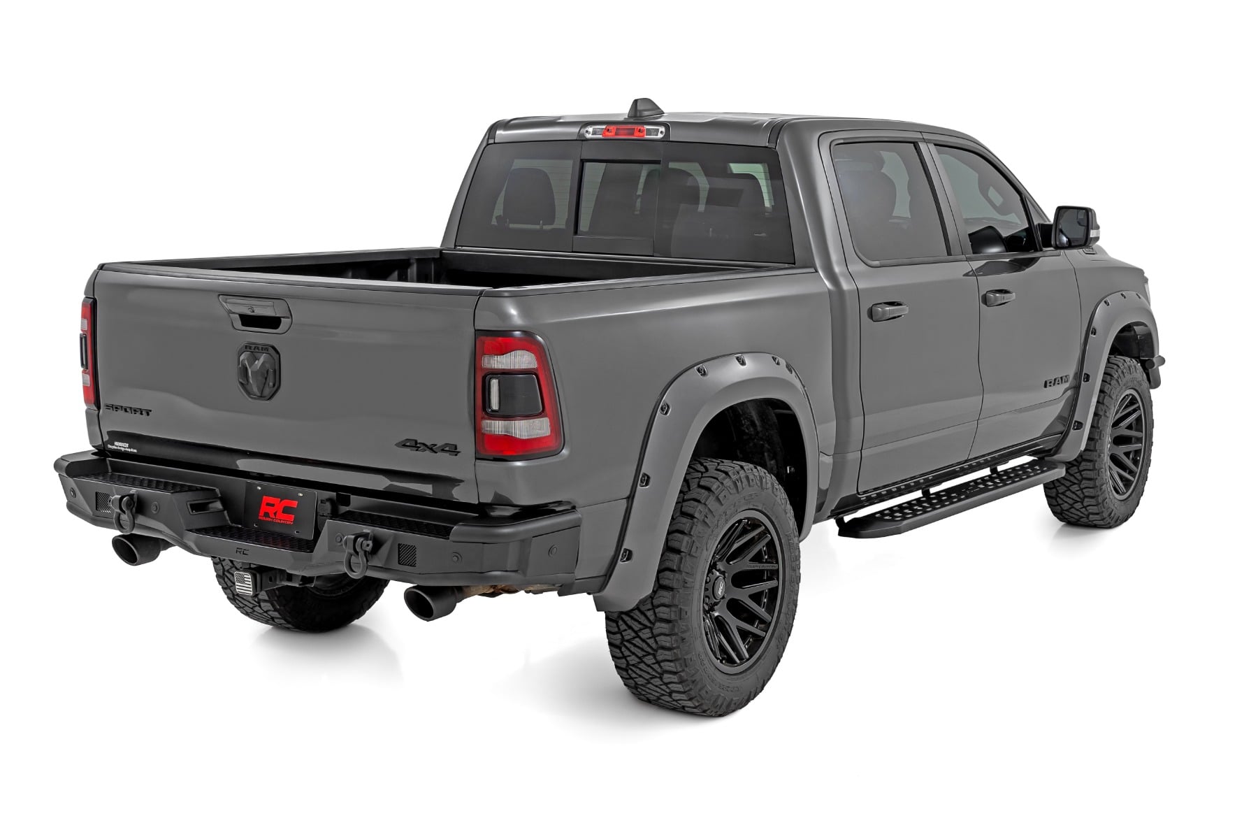 Rear Bumper Tubular Ram 1500 2WD/4WD (2019-2024) Rough Country-1