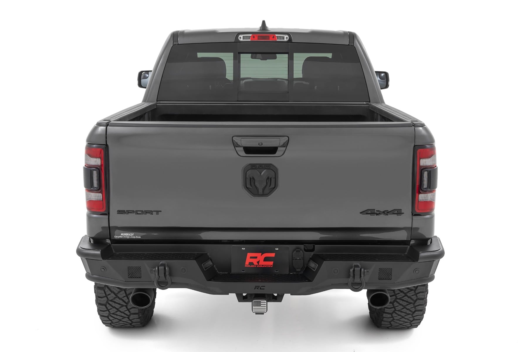 Rear Bumper Tubular Ram 1500 2WD/4WD (2019-2024) Rough Country-2