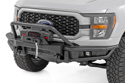 Front Bumper Tubular Winch Mount Ford F-150 2WD/4WD (2021-2023) Rough Country