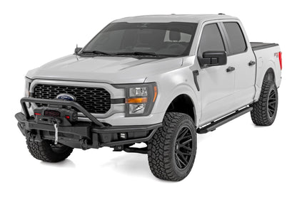 Front Bumper Tubular Winch Mount Ford F-150 2WD/4WD (2021-2023) Rough Country-1