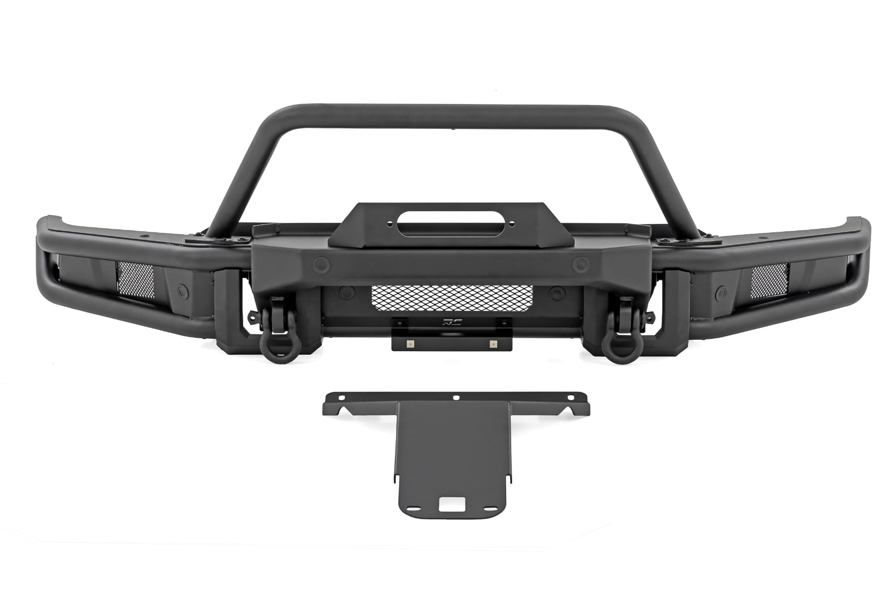 Front Bumper Tubular Winch Mount Ford F-150 2WD/4WD (2021-2023) Rough Country-5