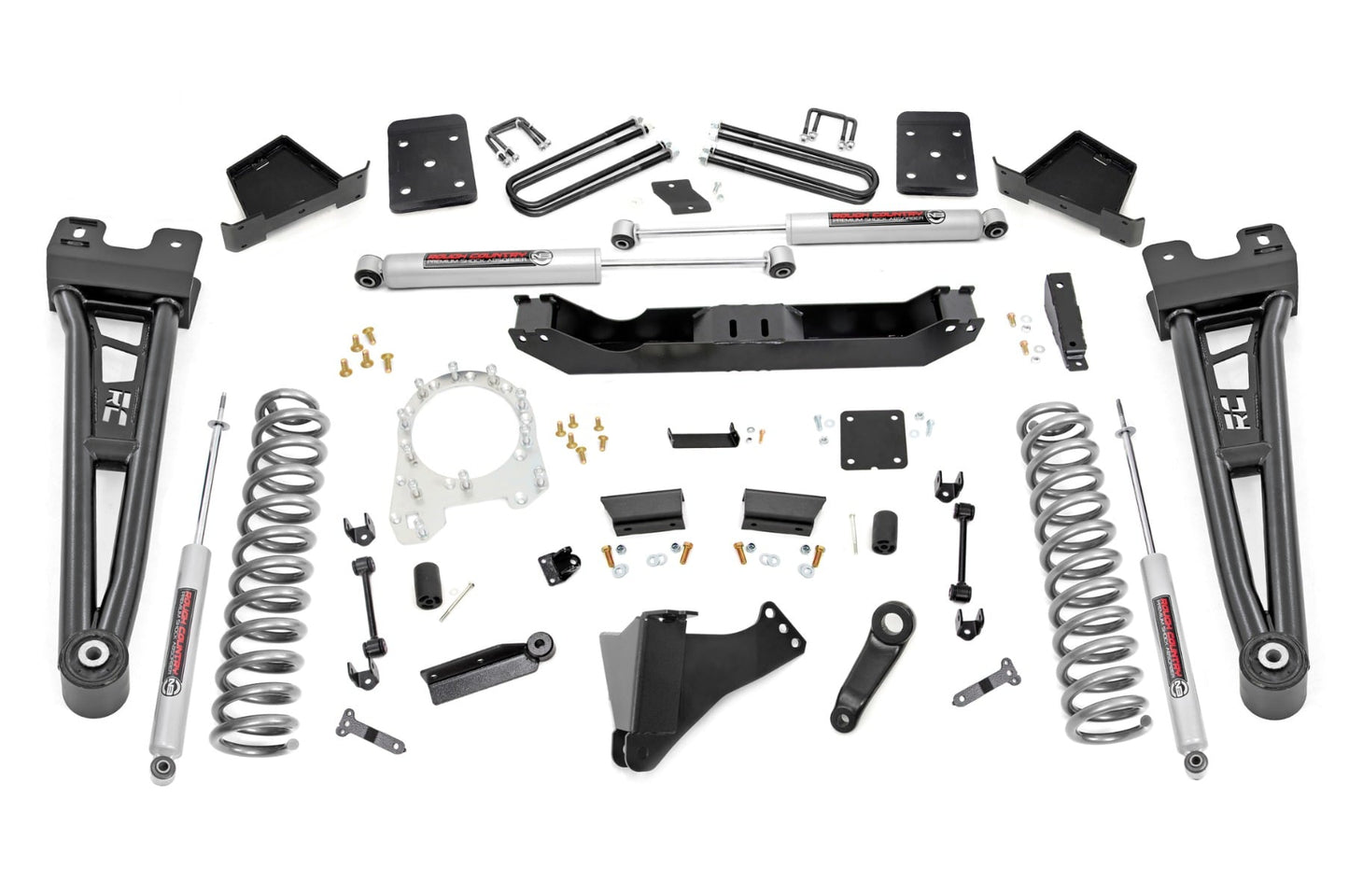 6 Inch Lift Kit R/A OVLDS Ford F-250/F-350 Super Duty 4WD (2017-2022) Rough Country