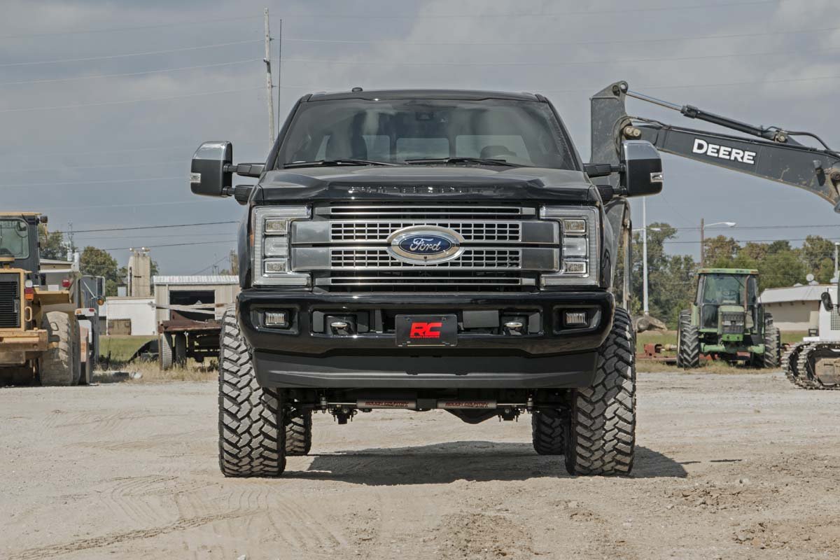 6 Inch Suspension Lift Kit w/Radius Arms Vertex 17-19 F-250 4WD Diesel Rough Country-1