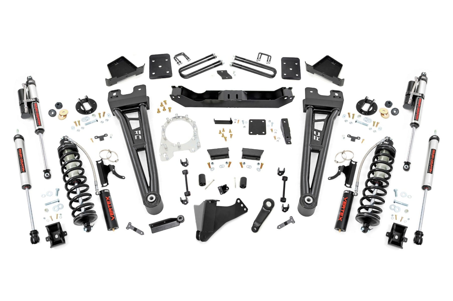 6 Inch Lift Kit R/A OVLDS C/O Vertex Ford F-250/F-350 Super Duty (17-22) Rough Country