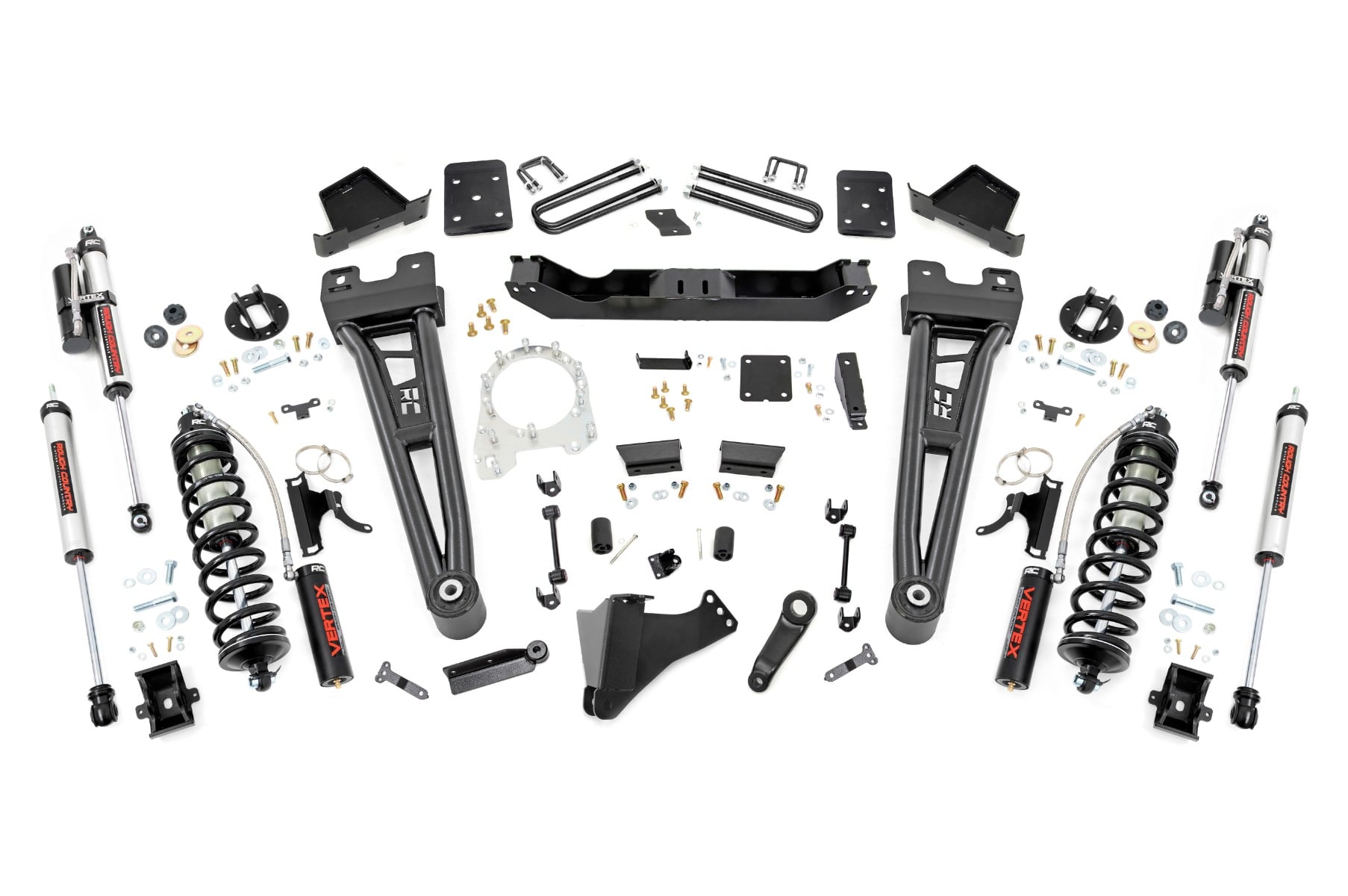 6 Inch Lift Kit R/A OVLDS C/O Vertex Ford F-250/F-350 Super Duty (17-22) Rough Country
