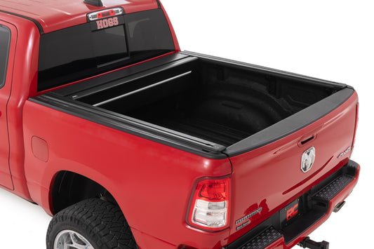 Powered Retractable Bed Cover 5 Foot 7 Inch Bed Ram 1500 (19-26)/1500 TRX (21-24) Rough Country-1