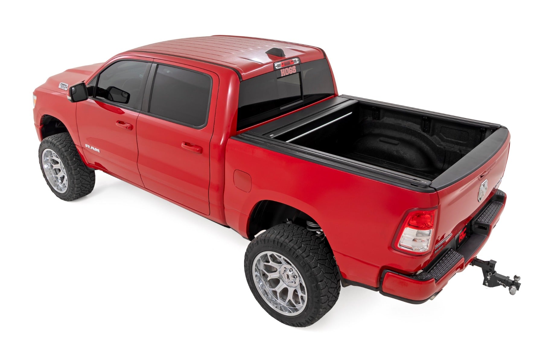 Powered Retractable Bed Cover 5 Foot 7 Inch Bed Ram 1500 (19-26)/1500 TRX (21-24) Rough Country-2