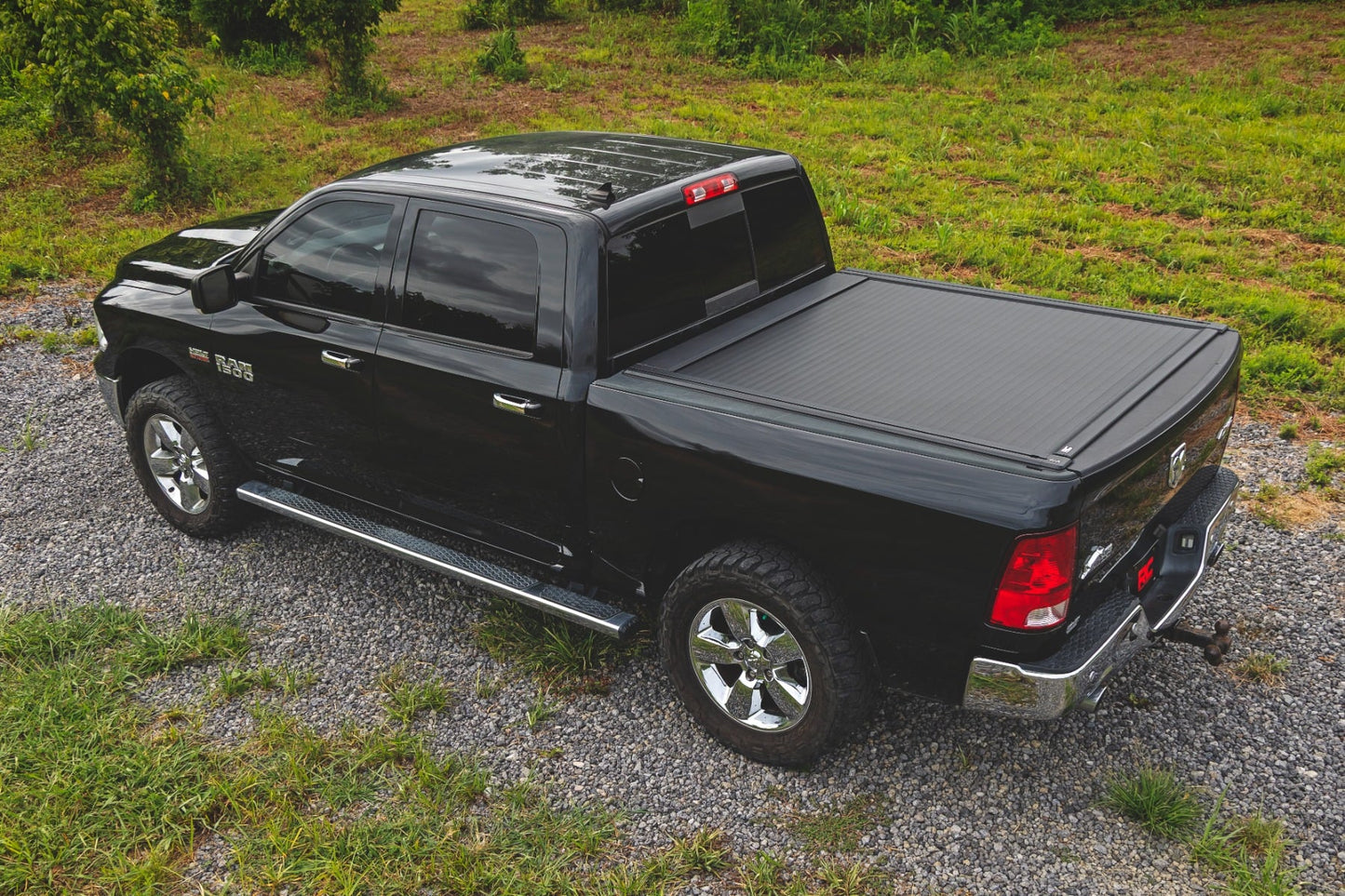 Powered Retractable Bed Cover 5 Foot 7 Inch Bed Ram 1500 2WD/4WD (2009-2018 & Classic) Rough Country-3