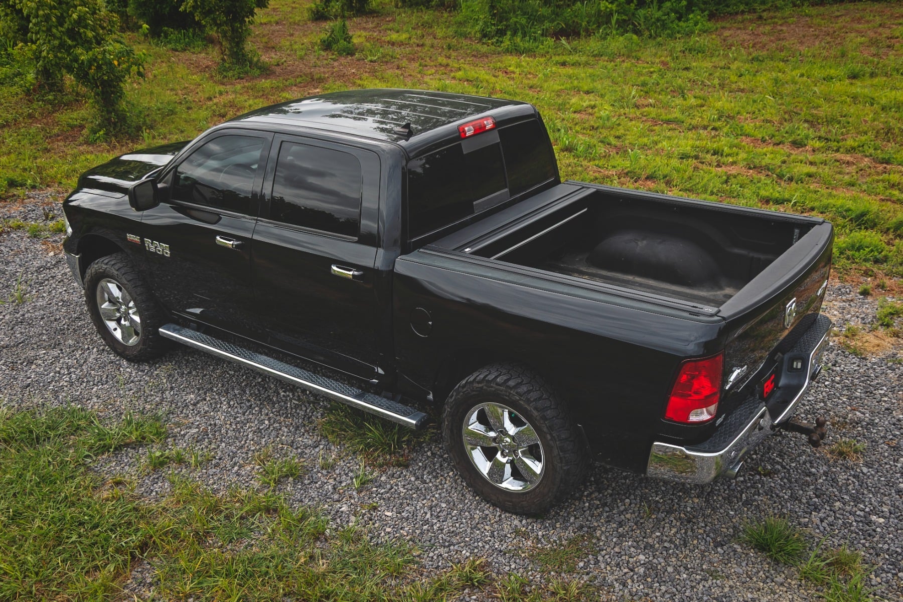 Powered Retractable Bed Cover 5 Foot 7 Inch Bed Ram 1500 2WD/4WD (2009-2018 & Classic) Rough Country-4